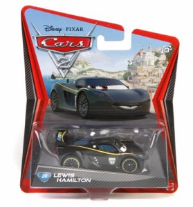 ディズニー　カーズ　ミニカー/　ルイス　ハミルトン　LEWIS　 HAMILTON　 (中古品)