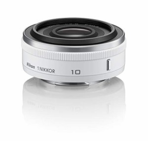 Nikon 単焦点レンズ 1 NIKKOR 10mm f/2.8 ホワイト ニコンCXフォーマット専(中古品)