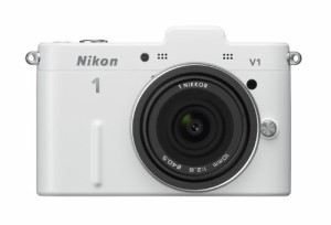 Nikon ミラーレス一眼カメラ Nikon 1 (ニコンワン) V1 (ブイワン) 薄型レン(中古品)