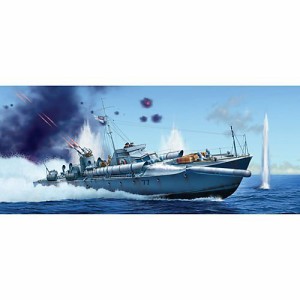 タミヤ イタレリ 1/35 魚雷艇シリーズ 5610 イギリス海軍魚雷艇 ボスパー ((中古品)