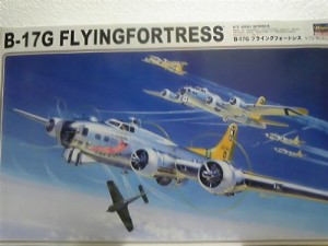 ハセガワ　1/72スケール　04510　B-17G　フライングフォートレス(中古品)