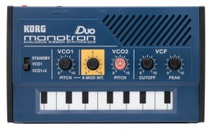 KORG アナログシンセサイザー monotron DUO モノトロン デュオ(中古品)