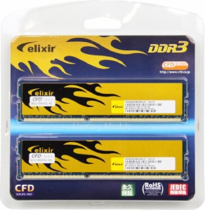 CFD販売  デスクトップPC用メモリ PC-12800(DDR3-1600) 4GB×2枚 240pin DI(中古品)