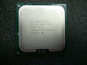CPU Core2Quad-Q9550 2.83G(中古品)
