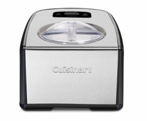 Cuisinart ICE-100 コンプレッサー アイスクリームとジェラートメーカー シ(中古品)