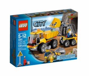 レゴ (LEGO) シティ ゴールドマイナー ダンプカーとローダー 4201(中古品)