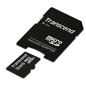 旧モデル Transcend microSDHCカード 32GB Class10 TS32GUSDHC10(中古品)