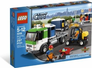 LEGO City 4206 Recycling Truck レゴ シティ ゴミ収集車 海外限定 ・並行 (中古品)