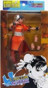 モビーディック　ＣＡＰＣＯＭ　ＱＵＥＥＮＳ　春麗　オレンジ　ＭＤＦ−０(中古品)