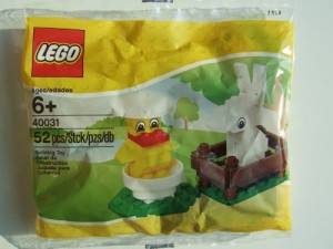 レゴブロック 子ウサギとヒヨコ LEGO 40031(中古品)