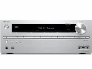 ONKYO AVレシーバー 7.1ch対応 シルバー TX-NR616(S)(中古品)