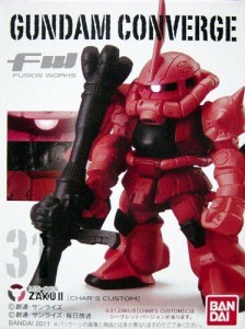 FW GUNDAM CONVERGE 5 31:ガルマ・ザビ専用 ザクII (シークレット)(中古品)