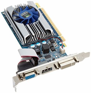 玄人志向 グラフィックボード NVIDIA GeForce GT610 1GB LowProfile PCI-E (中古品)