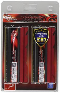 G。Skill 16?GB ( 2?x 8?GB ) ddr3?pc3???19200?2400?MHz TridentXシリーズ(中古品)