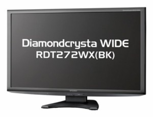 MITSUBISHI 27型 三菱液晶ディスプレイ RDT272WX(BK)(中古品)