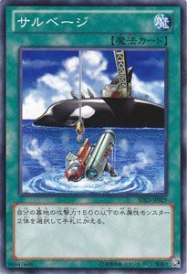 遊戯王カード  サルベージ  SD23-JP029-N ≪海皇の咆哮≫(中古品)