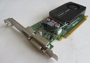 HP 671135-001 NVIDIA Quadro 600 PCIe グラフィックカード - 1GB GDDR3 GP(中古品)