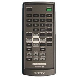 SONY ソニー純正ポータブルDVDプレーヤー用リモコン RMT-D184(中古品)