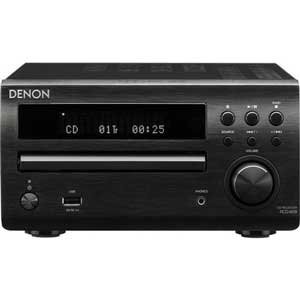 DENON CDレシーバー iPod対応 ブラック RCD-M39-K(中古品)