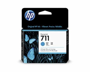 日本HP HP711インクカートリッジシアン29ml CZ130A(中古品)