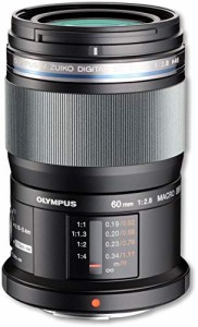 OLYMPUS 単焦点レンズ M.ZUIKO ED 60mm F2.8 Macro(中古品)