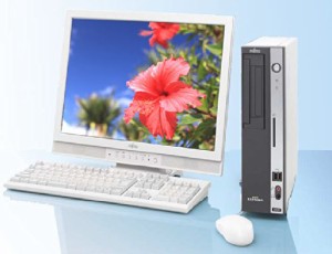 中古 Windows7Pro搭載 富士通デスクトップ 富士通 FMV-D5290 2GBメモリ Cor(中古品)