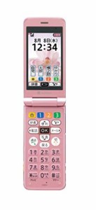 シャープ SoftBank かんたん携帯 108SH ピンク(中古品)