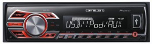 パイオニア carrozzeria USB/チューナーメインユニット MVH-380 MVH-380(中古品)