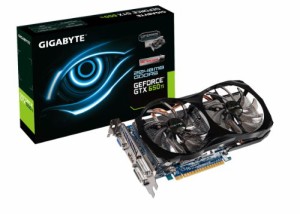 GIGABYTE グラフィックボード NVIDIA GeForce GTX650Ti 2GB PCI-E WINDFORC(中古品)