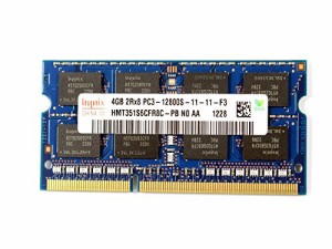 hynix 4GB DDR3-1600 / PC3-12800 204pin DDR3-SDRAM S.O.DIMM 1.5Vノート (中古品)