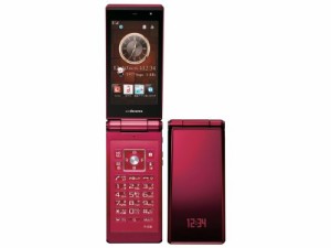 docomo STYLE series F-01E [Red](中古品)