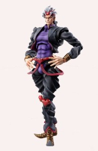 超像可動 「ジョジョの奇妙な冒険」第三部 50.DIO Ver.Black(荒木飛呂彦指 (中古品)