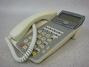 DTR-8KH-1D(WH) NEC Aspire Dterm85 8ボタン 漢字表示＆電子電話帳対応電話(中古品)