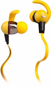 ケーブル MONSTER iSport Immersion LiveStrong Yellow スポーツ・インイヤ(中古品)