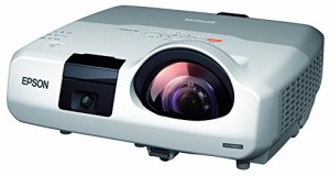 EPSON プロジェクター EB-436WT 3000lm WXGA 4.1kg デスクトップ型超短焦点(中古品)