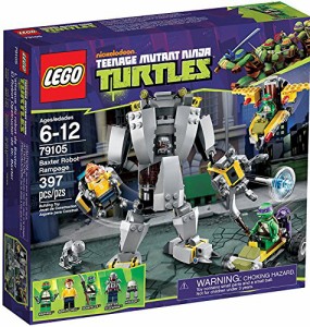 LEGO 79105 Mutant Ninja Turtles　Baxter Robot Rampage レゴ ミュータン (中古品)