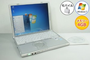 （中古パソコン） ノートパソコン Panasonic レッツノート CF-T8 Core2Duo-(中古品)