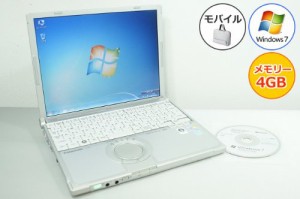  中古パソコン  ノートパソコン Panasonic レッツノート CF-T8 Core2Duo-(中古品)