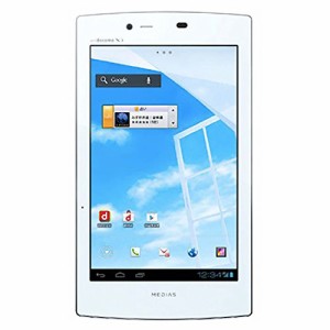 MEDIAS TAB UL N-08D docomo [Silky White](中古品)