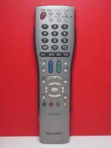 シャープ テレビリモコン GA463WJSA(中古品)