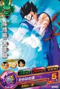 ドラゴンボールヒーローズ/第5弾/H5-04 孫悟飯:青年期 かめはめ波　C(中古品)