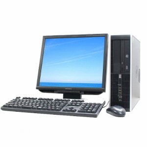 ヒューレット・パッカード パソコン hp COMPAQ 6000Pro 17インチ液晶セット(中古品)