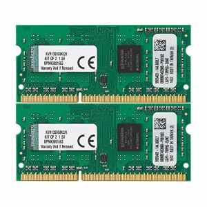 キングストン Kingston ノートPC用メモリ DDR3 1333 (PC3-10600) 4GBx2枚 C(中古品)