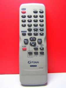 フナイ テレビデオリモコン N0114JD(中古品)