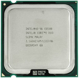 Core2Duo E8500 3.16GHz/6M/1333/LGA775 SLB9K バルク(中古品)