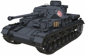 1/72 ガールズ&パンツァーシリーズGP72-1 IV号戦車D型改 (F2型仕様) あんこ(中古品)