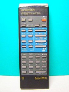 パイオニア LDリモコン CU-7100(中古品)