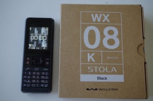 STOLA WX08K willcom [ブラック](中古品)