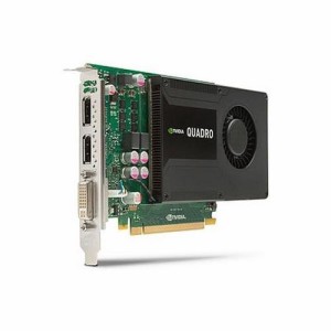 HP C2J93AT NVIDIA Quadro K2000 2GB GDDR5 PCI Express DisplayPort DVI  (中古品)