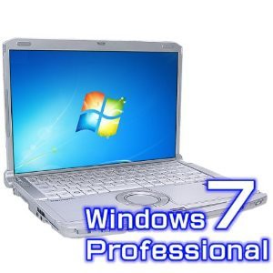 中古ノートパソコン Panasonic レッツノート CF-F8HWRCDS  Windows7 Pro・(中古品)